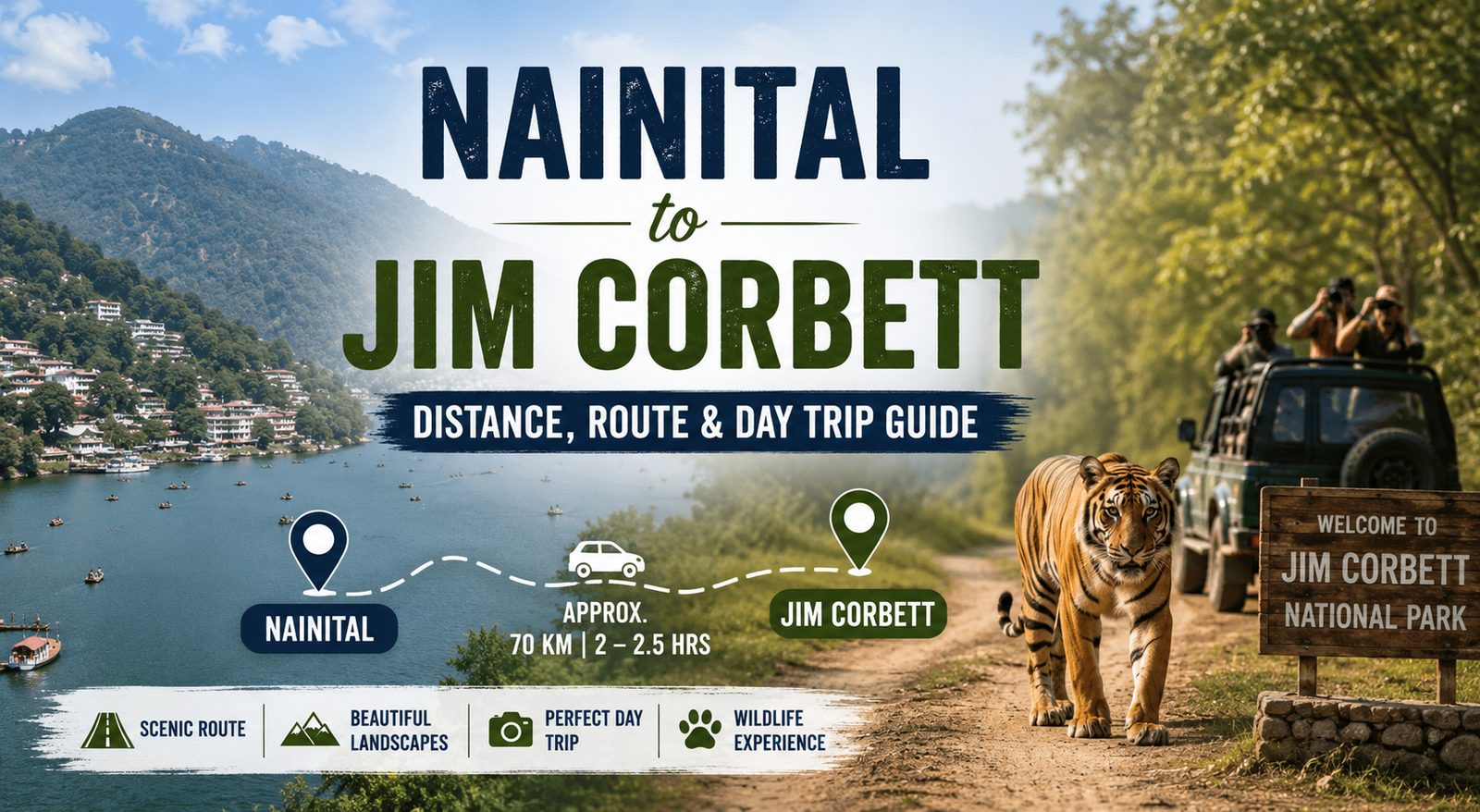 Nainital to Jim Corbett: Distance, Route & Day Trip Guide